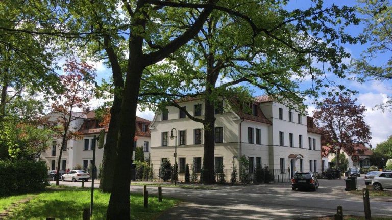 Aussenansicht Neubau Mehrfamilienhäuser in Gütersloh