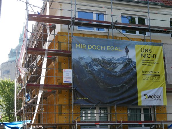 Recyclebares Wärmedämm-Verbundsystem
